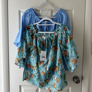 🚨PRICE DROP🚨 New Hale Bob Duo Off-Shoulder Tops